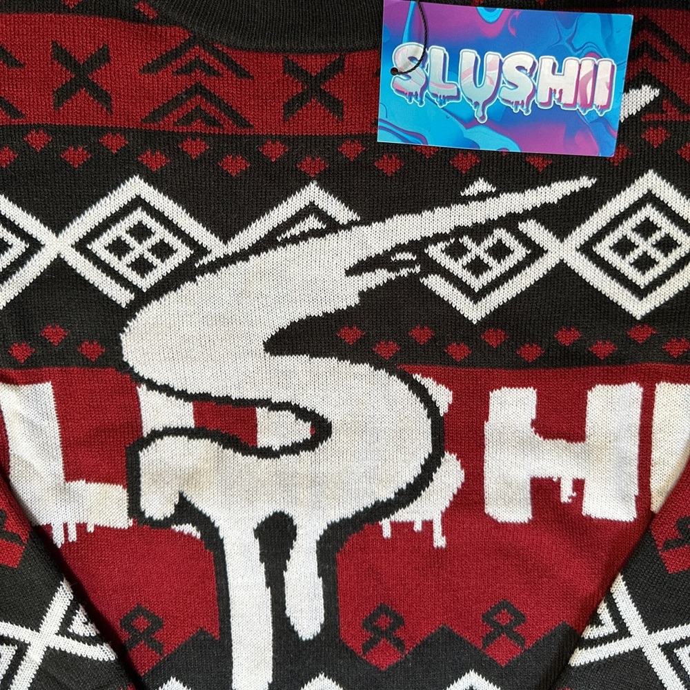 Slushii - Ugly Christmas Sweater. Size S - Picture 2 of 7